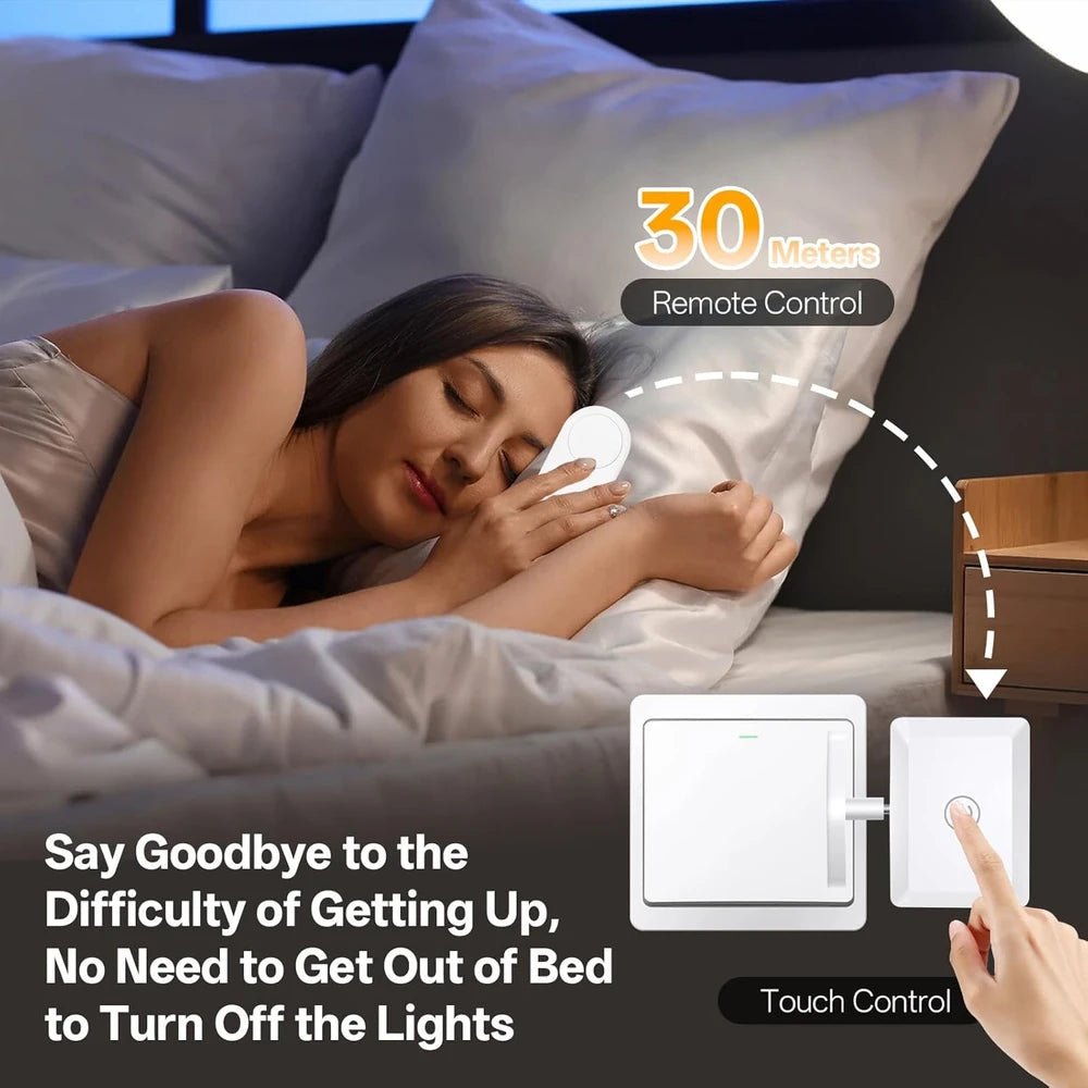Pulsador Remoto para Interruptor de Luz – Enciende y Apaga sin Levantarte 💡