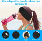 Diadema con Auriculares Integrados para Dormir y Relajarse – Gris